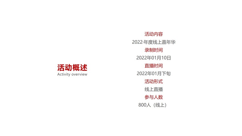 2022年公司线上嘉年华活动创意方案